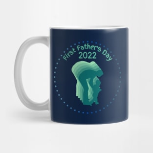 First Father's Day 2022 Ocean Colors Mug